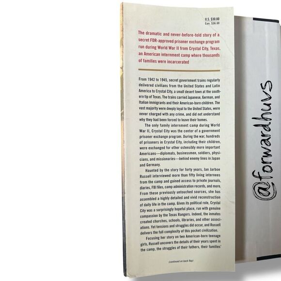 The Train to Crystal City by Jan Jarboe Russell – Hardcover, 2015 - Picture 6 of 12